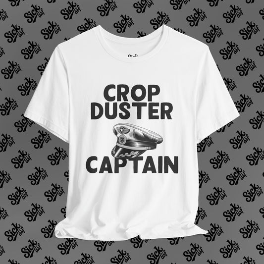 Crop Duster Captain Tee
